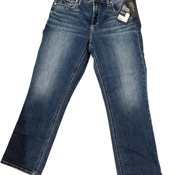 Silver Jeans Women's Avery Curvy Fit G
High Rise Capri Size W29/L23.5 - Picture 1 of 16